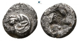 Troas. Kebren circa 500-480 BC. Hemiobol AR