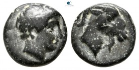 Aeolis. Aigai  circa 400-300 BC. Bronze Æ