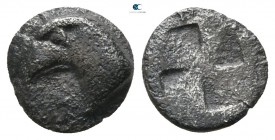 Aeolis. Kyme  circa 460-400 BC. Hemiobol AR