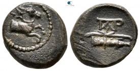 Aeolis. Kyme  circa 200-30 BC. Bronze Æ