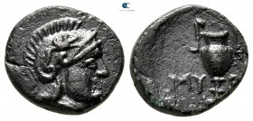 Aeolis. Myrina circa 400-300 BC. Bronze Æ