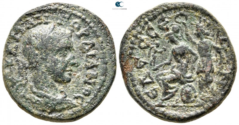 Macedon. Edessa. Gordian III. AD 238-244. 
Bronze Æ

25 mm., 8,30 g.



v...