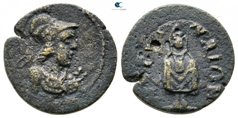 Aiolis. Myrina. Pseudo-autonomous issue circa AD 200-300. 
Bronze Æ

14 mm., ...