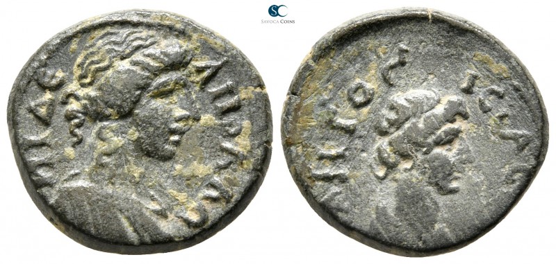 Lydia. Apollonis . Pseudo-autonomous issue AD 69-92. 
Bronze Æ

16 mm., 2,47 ...