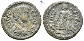 Lydia. Dioshieron. Geta as Caesar AD 197-209. Bronze Æ