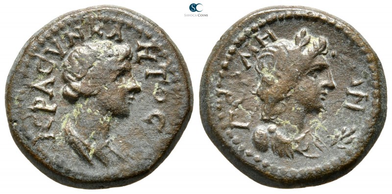 Lydia. Germe. Pseudo-autonomous issue AD 100-130. 
Bronze Æ

16 mm., 2,71 g....