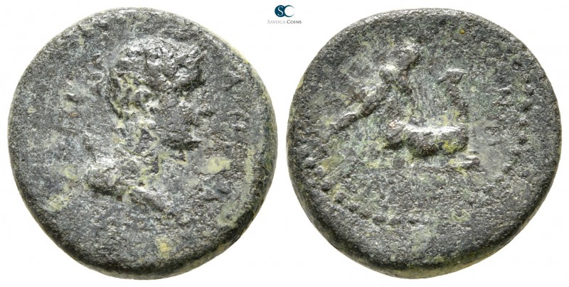 Lydia. Hierokaisareia . Pseudo-autonomous issue AD 54-59. 
Bronze Æ

16 mm., ...