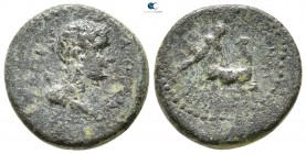 Lydia. Hierokaisareia  . Pseudo-autonomous issue AD 54-59. Bronze Æ