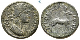 Lydia. Hierokaisareia  . Pseudo-autonomous issue AD 100-150. Bronze Æ