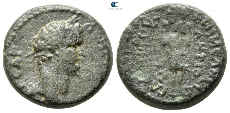 Caria. Antiocheia ad Maeander . Domitian AD 81-96. 
Bronze Æ

15 mm., 3,53 g....