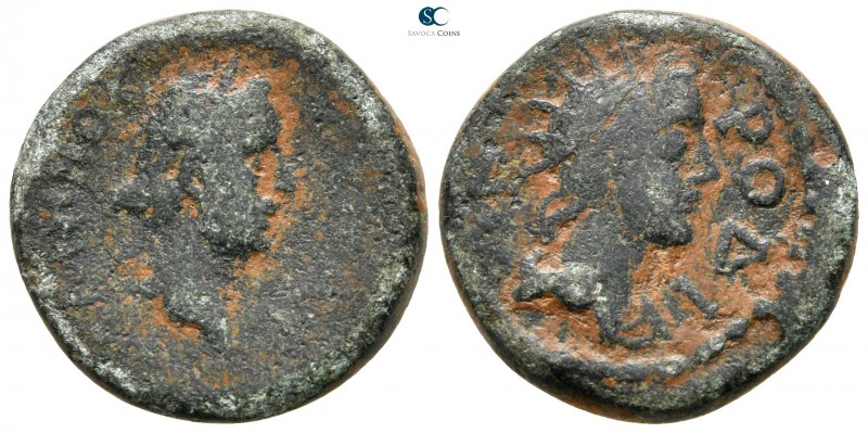 Island off Caria. Rhodos. Antoninus Pius AD 138-161. 
Bronze Æ

18 mm., 4,40 ...