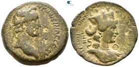 Seleucis and Pieria. Laodicea ad Mare. Antoninus Pius AD 138-161. Bronze Æ