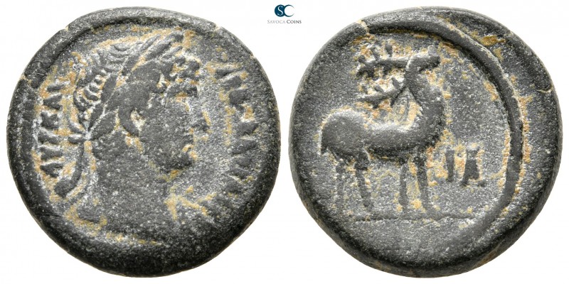 Egypt. Alexandria. Hadrian AD 117-138. 
Bronze Æ

18 mm., 4,98 g.



very...