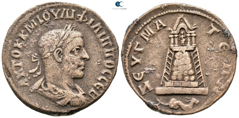 Commagene. Zeugma. Philip I Arab AD 244-249. 
Bronze Æ

30 mm., 15,34 g.

...