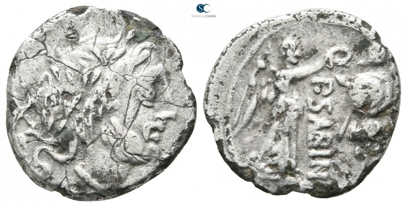 P. Sabinus 99 BC. Rome
Quinarius AR

13 mm., 1,44 g.



very fine