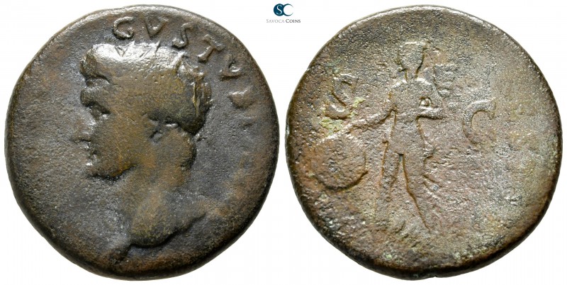 Augustus 27 BC-AD 14. Rome
As Æ

27 mm., 11,77 g.



nearly very fine