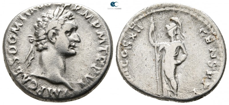 Domitian AD 81-96. Rome
Denarius AR

19 mm., 3,17 g.



nearly very fine