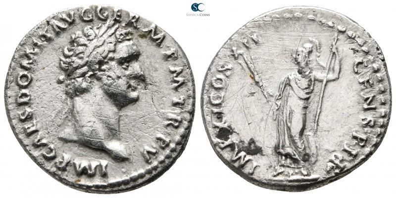 Domitian AD 81-96. Rome
Denarius AR

20 mm., 3,25 g.



nearly very fine