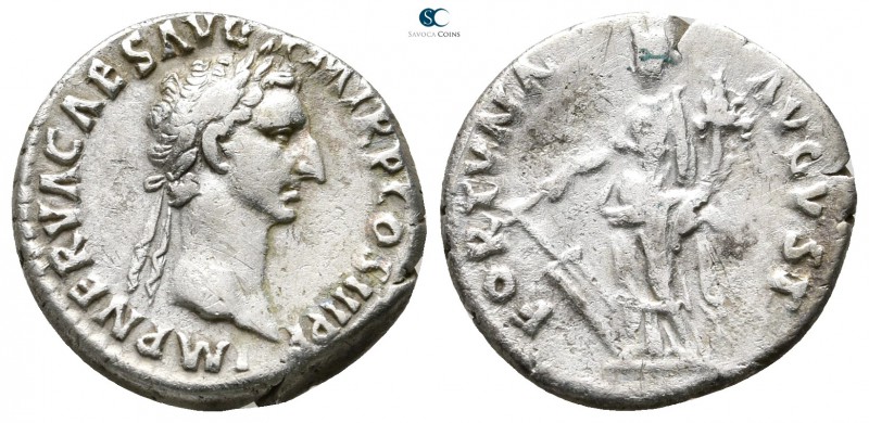 Nerva AD 96-98. Rome
Denarius AR

19 mm., 3,16 g.



very fine