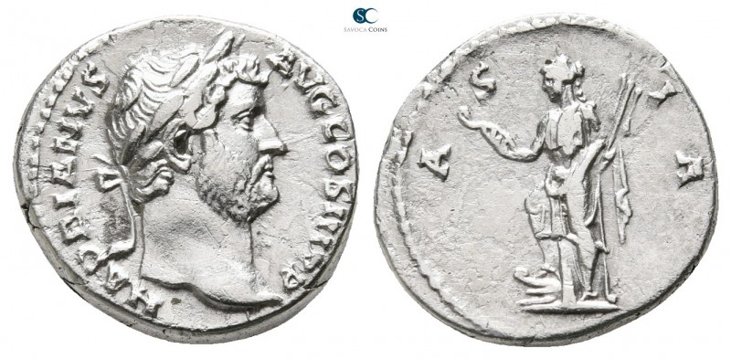 Hadrian AD 117-138. Rome
Denarius AR

17 mm., 3,61 g.



very fine