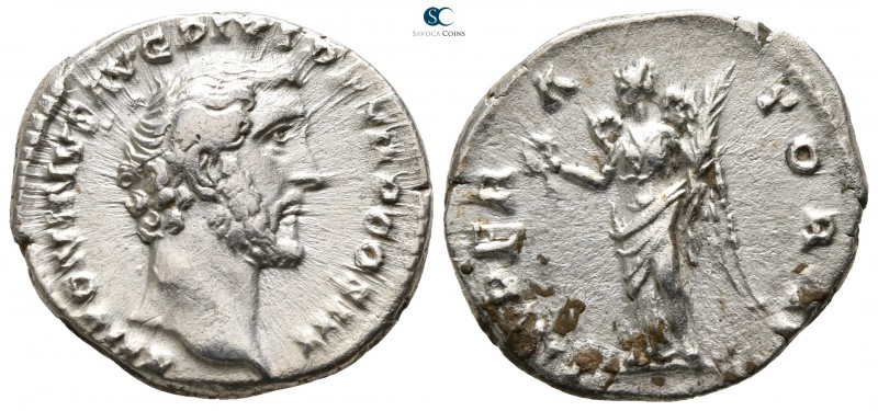Antoninus Pius AD 138-161. Rome
Denarius AR

18 mm., 3,42 g.



very fine