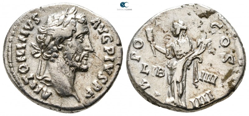 Antoninus Pius AD 138-161. Rome
Denarius AR

18 mm., 3,20 g.



very fine