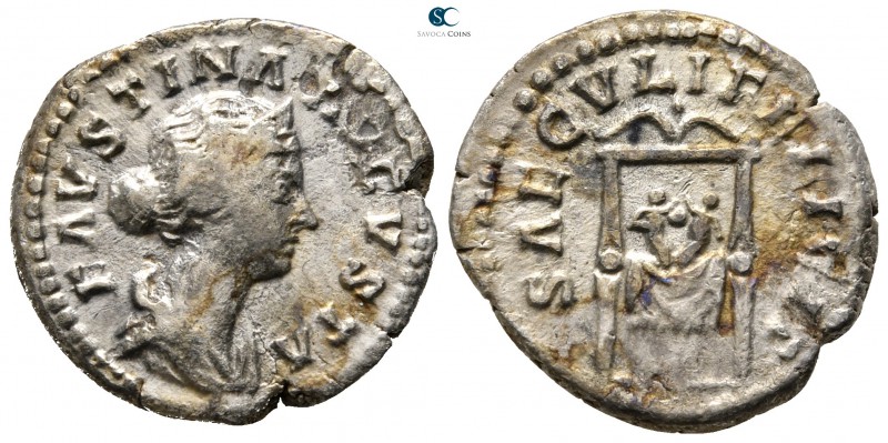 Faustina II AD 147-175. Rome
Denarius AR

18 mm., 2,83 g.



nearly very ...