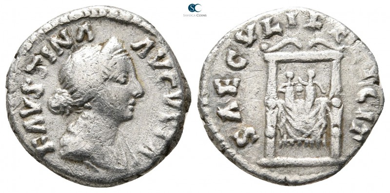 Faustina II AD 147-175. Rome
Denarius AR

17 mm., 2,95 g.



very fine
