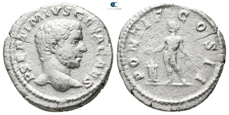 Geta as Caesar AD 197-209. Rome
Denarius AR

20 mm., 2,68 g.



very fine