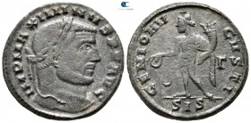 Maximinus II Daia AD 310-313. Siscia. Follis Æ