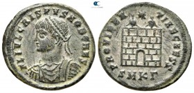 Crispus AD 317-326. Cyzicus. Follis Æ