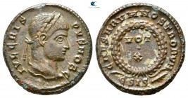 Crispus AD 317-326. Siscia. Follis Æ