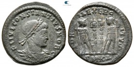 Constantius II as Caesar AD 324-337. Cyzicus. Follis Æ