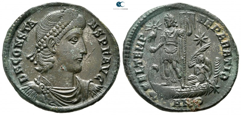 Constans AD 337-350. Antioch
Follis Æ

24 mm., 4,85 g.



very fine
