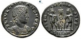 Constans, as Caesar AD 337-350. Antioch. Follis Æ