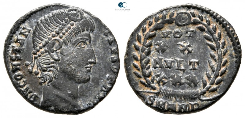 Constantius II AD 337-361. Antioch
Follis Æ

15 mm., 1,50 g.



very fine...