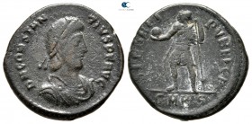 Constantius II AD 337-361. Cyzicus. Follis Æ