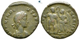 Arcadius AD 383-408. Follis Æ