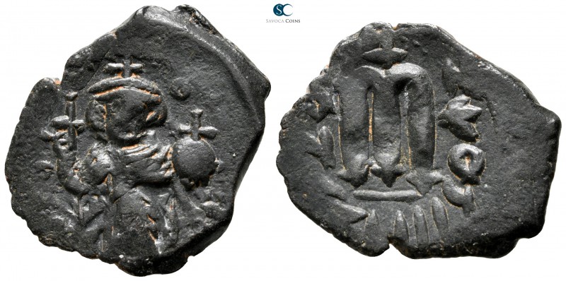 Constans II AD 641-668. Constantinople
Follis Æ

26 mm., 5,31 g.



very ...
