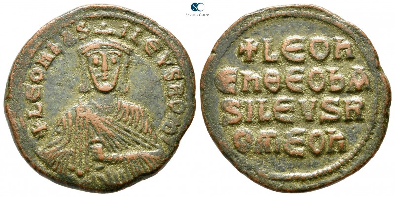 Leo VI the Wise. AD 886-912. Constantinople
Follis Æ

27 mm., 8,31 g.



...