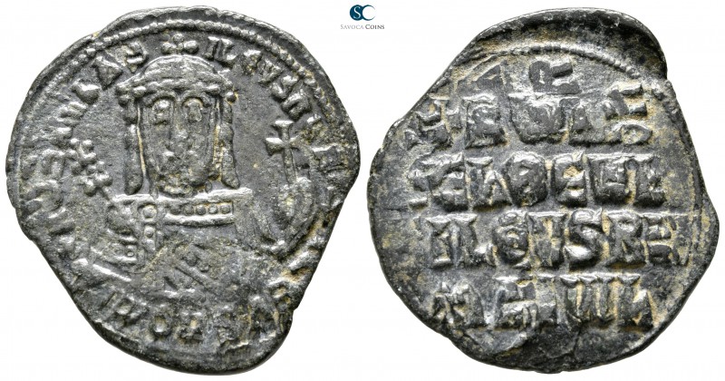 Constantin VII and Romanus I AD 920-944. Constantinople
Follis Æ

28 mm., 5,5...