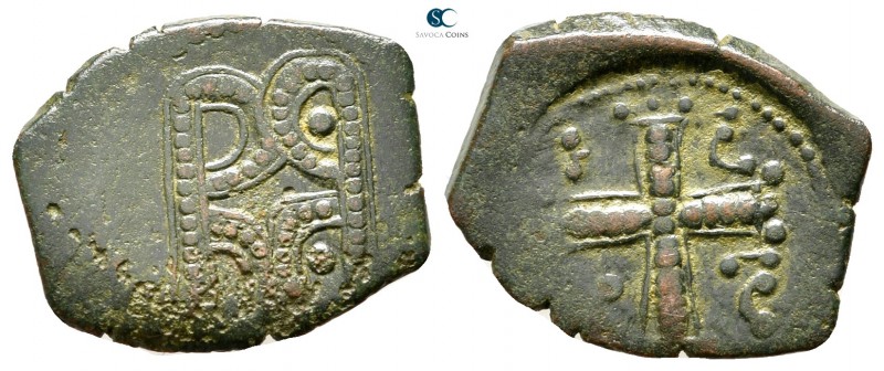 Empire of Nicaea AD 1227-1261. Magnesia
Tetarteron Æ

17 mm., 1,84 g.



...