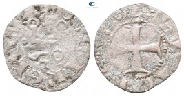 Gui II de La Roche AD 1287-1308. Principality of Achaea. Denier AR
