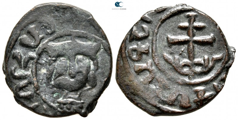 Hetoum II AD 1289-1293. Sis mint
Kardez Æ

20 mm., 4,08 g.



very fine