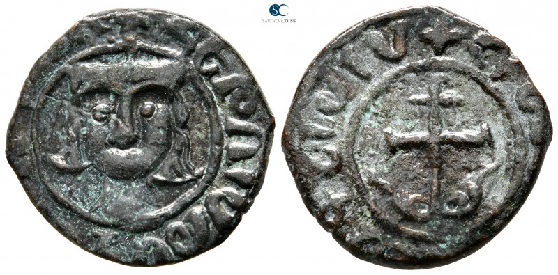 Hetoum II AD 1289-1293. Sis mint
Kardez Æ

21 mm., 3,57 g.



very fine