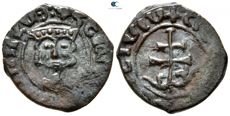 Hetoum II AD 1289-1293. Sis mint
Kardez Æ

22 mm., 3,84 g.



very fine