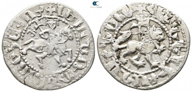 Levon III AD 1301-1307. Sis mint
Tram AR

22 mm., 2,56 g.



very fine