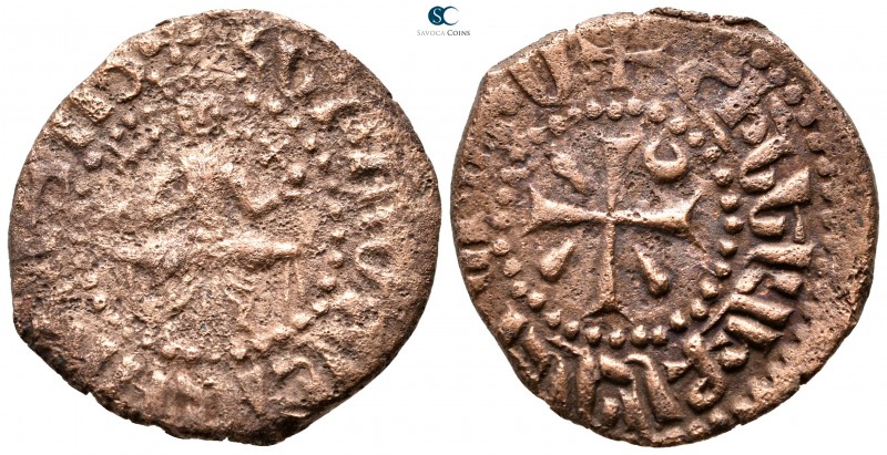 Levon III AD 1301-1307. Sis mint
Kardez Æ

24 mm., 4,56 g.



nearly very...