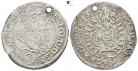 Austria. Kaschau. Leopold I AD 1657-1705. 1696. 3 Kreuzer AR