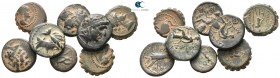 Lot of ca. 8 greek bronze coins / SOLD AS SEEN, NO RETURN!<br><br>very fine<br><br>